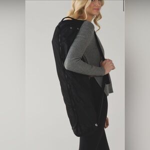 Lululemon Black Yoga Mat Travel Bag